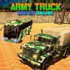 Army Truck Driver Online is an engaging military driving simulation game where you play as a driver controlling army trucks through rugged terrain, carrying supplies and soldiers to the right location