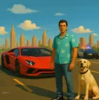 ventador Vice Crime City is an open-world action racing game inspired by 80s American crime cities.