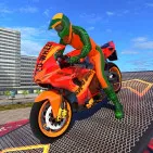 Bike Stunt Driving Simulator 3D lets you become a motorbike racer doing amazing stunts.