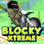Action-packed Blocky Xtreme takes place in a colorful block-style universe with obstacles, monsters, and secret rewards