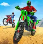 Crazy Moto Stunts lets you drive crazy on dirt roads! Crazy Moto Stunts offers four motorbikes. A light-up police car or an off-road vehicle is there. You can handle any terrain with this vehicle. New thrill-seeking areas open up. Enjoy jumps and ramps and show off your racing talent.