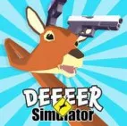 Play as a deer with abilities in Deer Simulator, a fun and innovative simulation game. Players can run, jump, stretch their necks, and destroy cities in the game's enormous open globe