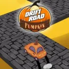 Players drift over a meandering road with sharp curves and surprising obstacles in Drift Road, a fast-paced arcade driving game