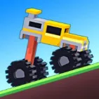 Drive Mad is a car-driving game where you drive a truck on a track. Lots of obstacles waiting on the way to reach the finish line safely. Can you finish every level in Drive Mad?