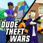 Fun action sandbox game Dude Theft Auto lets you play as a 