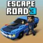 Escape Road 3 elevates escape racing with high-speed arcade driving. This updated version has smoother car control, over 30 distinct characters, and more maps with busy cities, roads, and special zones