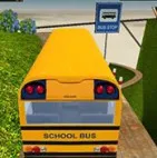 Euro School Driving Coach 3D puts you in the driver's seat of a school bus and challenges you to properly transport pupils.