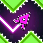 A fast-paced rhythm and reflex game, Geometry Vibes X-Arrow lets you control an arrow across neon geometric tracks.