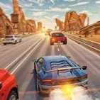 Lambo Traffic Racer lets you drive a Lamborghini supercar on busy roadways. The beautiful visuals and genuine driving sensation make the game fascinating as you evade other automobiles and conquer limitless roadways.

