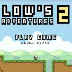 Lows Adventure 2 is a thrilling sequel to the renowned adventure game that takes you to unexpected worlds. Low, the main character, must overcome obstacles, discover mysteries, and defend the world from new threats.