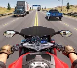 Moto Rider 3D is an extraordinary online motorcycle driving game in which you assume the role of a rider who explores and uncovers new locations in a vast 3D world populated by exceptional motorcycles. 