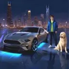 Mustang City Driver is a free-style driving simulation game where you will take the wheel of a powerful Mustang supercar and drive around the vast city