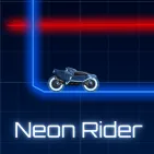 Neon Rider is an engaging 2D game where you control a motorcycle that overcomes neon obstacles.The principal objective is to conclude each level as expeditiously as feasible, which frequently necessitates precise timing and adept control.