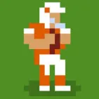 Retro Bowl 25 recalls the early days of sports video games with its 8-bit pixel visuals and simplistic but enjoyable gameplay.