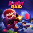 The fast-paced arcade adventure Ruby Raid lets players explore risky locales to collect rubies while avoiding traps and monsters.