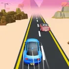 Rush Race is a gorgeous one-button 3D driving game where you pass cars on a busy road to finish. Avoid hitting other cars or increase your armor to ram them all if you must.