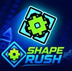 Shape Rush is a fast-paced arcade game about navigating a form over colorful obstacles and shifting courses. Rapid reactions, proper movement, and focus are needed as the course grows harder.

