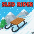 Sled Rider is a thrilling winter arcade game where you slide down steep snowy hills, dodge dangerous obstacles, and travel as far as possible.