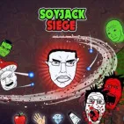 Soyjak Siege is a fast-paced defense strategy game where players build fortifications, deploy troops, and survive relentless waves of invading enemies.