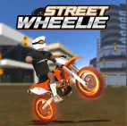 Street Wheelie is a simple yet addictive stunt driving game. In the game, you will control a motorcycle on the street with the sole goal: keep the front wheel in the air for as long as possible!