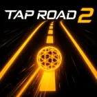 Tap Road 2 is a fast-paced arcade game where players control a rolling ball across limitless neon roadways with abrupt twists, moving obstacles, and surprising challenges. 