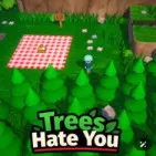 Trees Hate You is a wild arcade survival game where nature opposes you. Players must avoid falling trees, unforeseen obstructions, and random perils in a forest full of surprises.