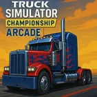 Truck Simulator Arcade Championship is a bold arcade truck driving simulation game featuring hard races and freight delivery challenges.